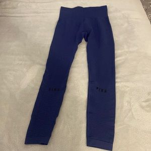 Victoria’s Secret PINK Ultimate Leggings in blue size small